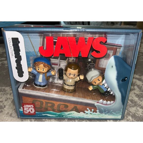 Fisher-Price Little PeopleJaws Movie Special Edition Collector Set (NEW)